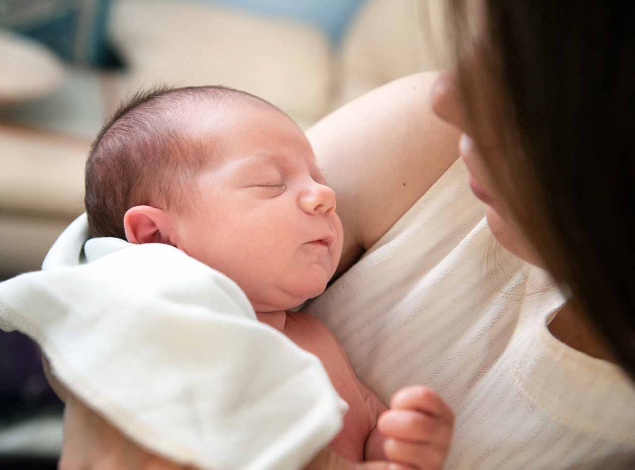 photo of mother and baby