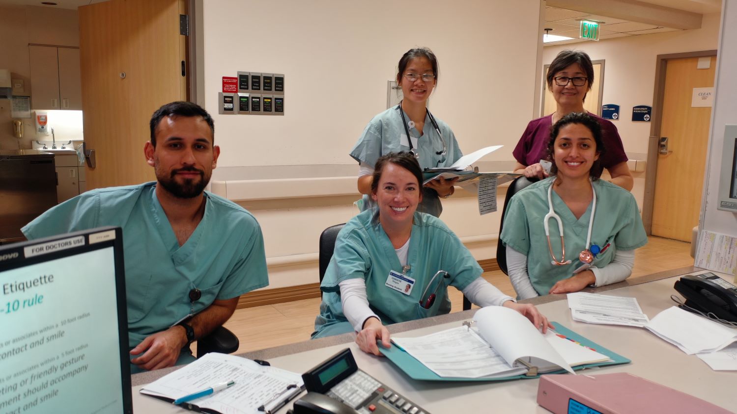 Photo of smiling medical staff